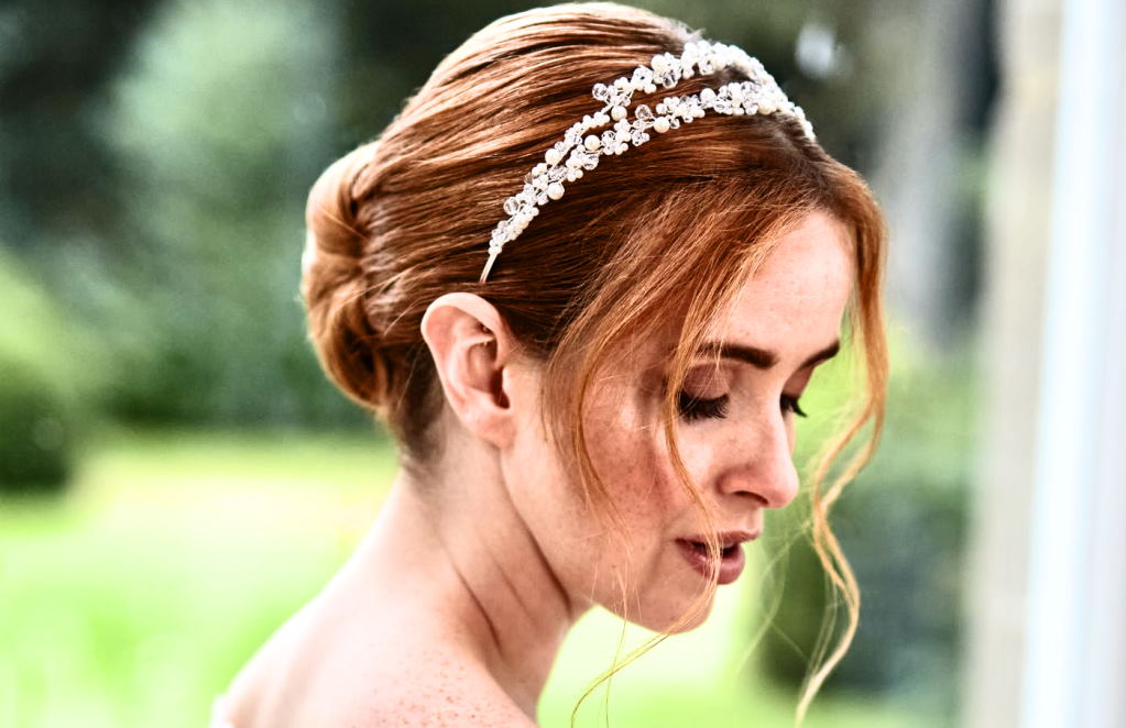 Roman Goddess Headband Gold or Silver Wedding Hair Accessory Bridal Tie on  Hair Chain Modern Wedding bridesmaids Hair Accessories - Etsy