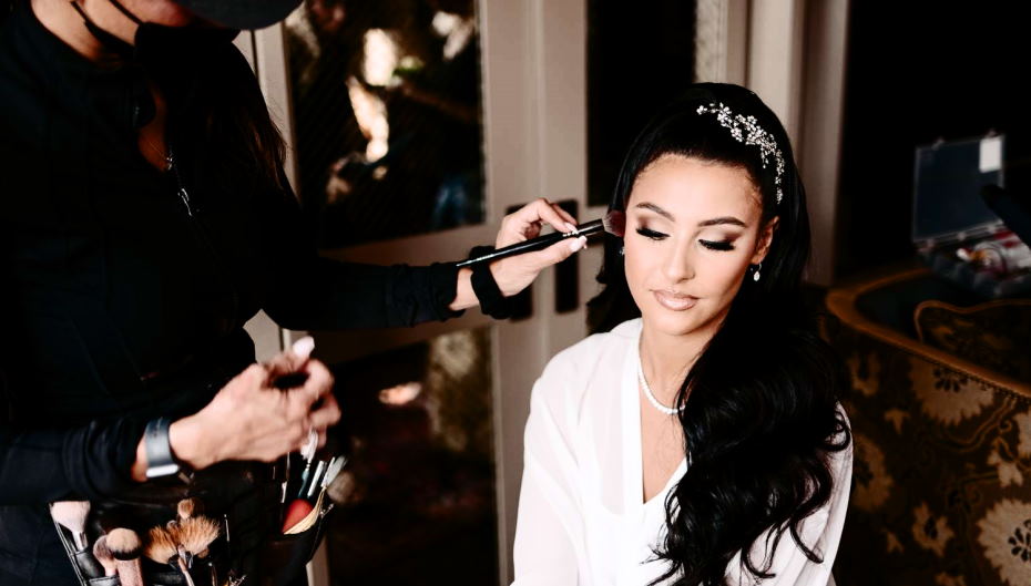 bridal hair and makeup services